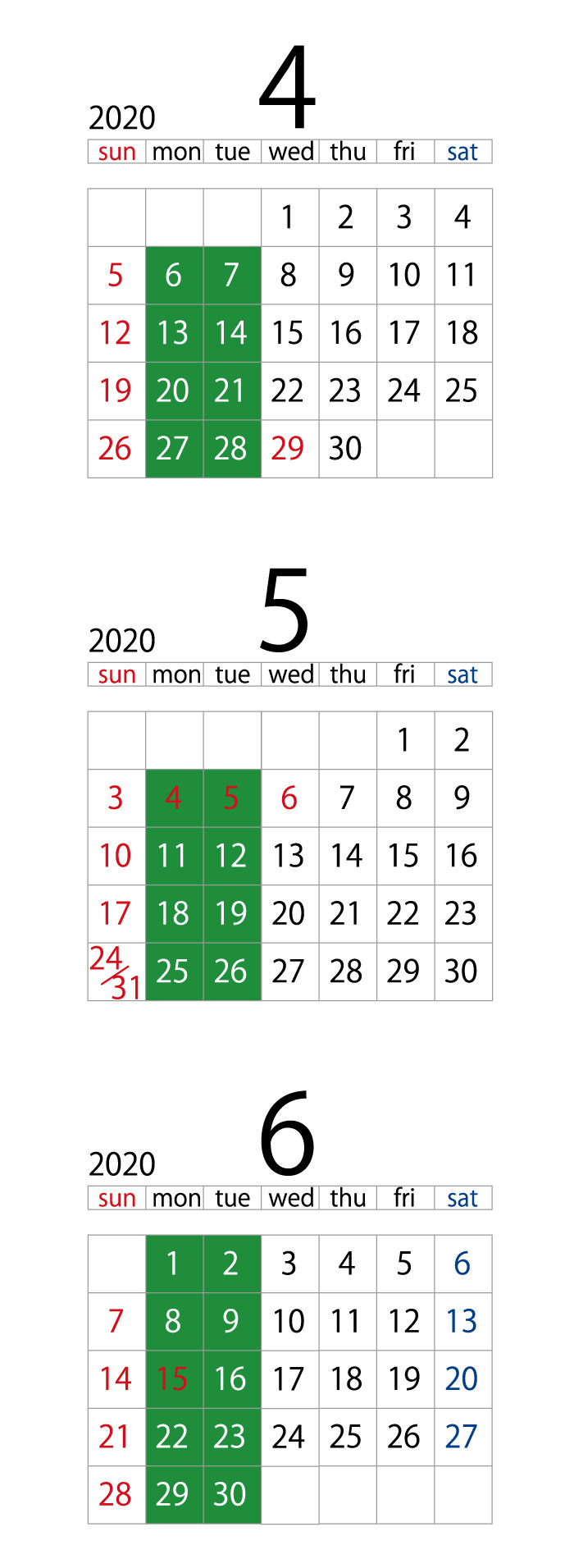 [CALENDAR カレンダー] skeleton Dr.nen(スケルトン ドクター ネン)緑地公園 美容室